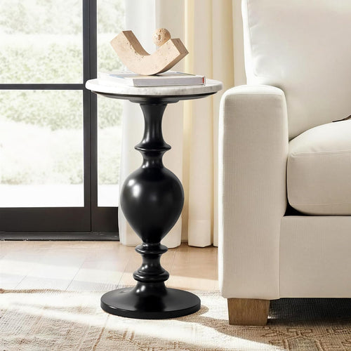 Natural Marble Craftsmanship with Unique Veining and Durable Heat-Resistant Surface