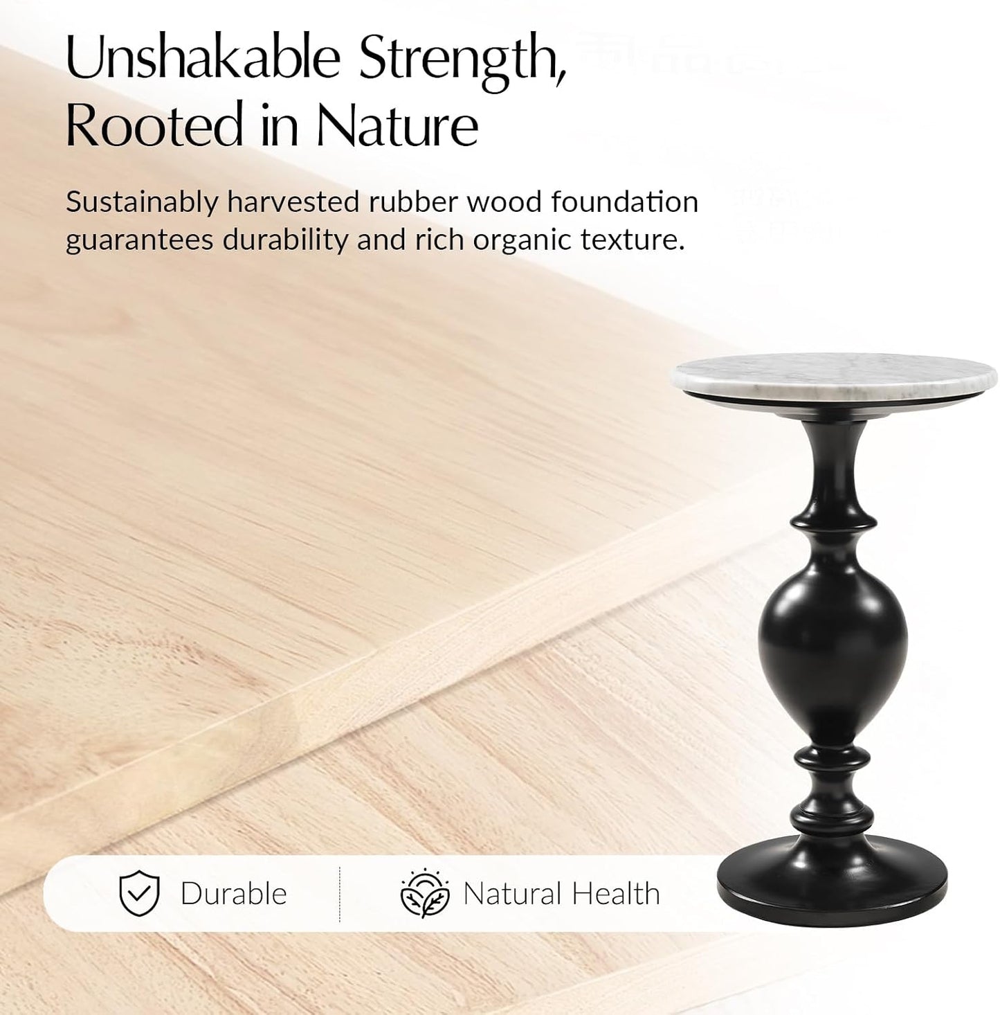Natural Marble Craftsmanship with Unique Veining and Durable Heat-Resistant Surface