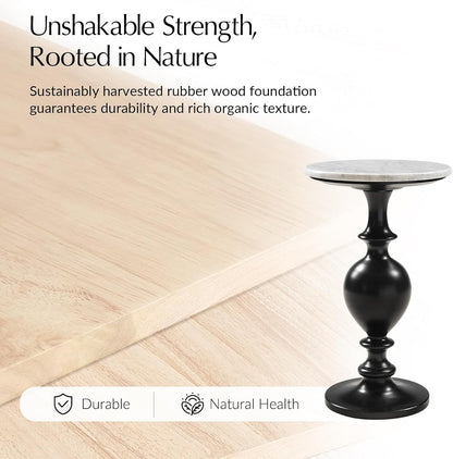 Natural Marble Craftsmanship with Unique Veining and Durable Heat-Resistant Surface